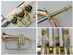 Bb key Phosphor copper Mini Trumpet