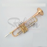 Bb key rose Copper Brass Trumpet