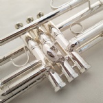 Bb key Silver Plated cheap Trumpet
