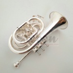Bb Key Nickel Silver mini Trumpet