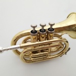 Bb Key Yellow Brass mini Trumpet