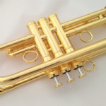 C key Gold-plated high quality Trumpet