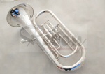Bb key Plated Silver Baritone tuba
