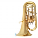 Bb Key Electrophoresis Gold Baritone tuba