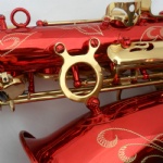 Eb Key rose red Saxophone