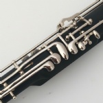 C bakelite Nickle key bassoon