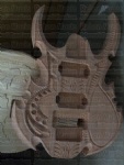 Carved Guitar